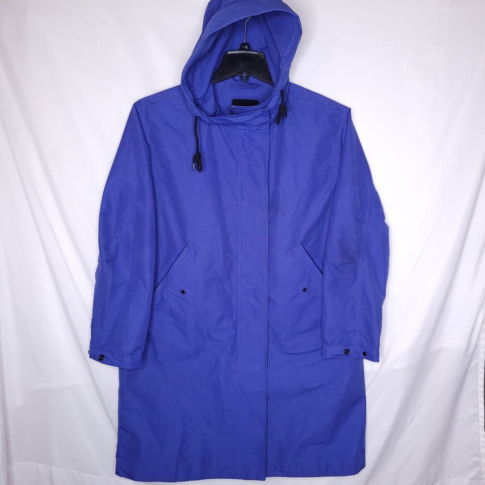 Everlane Anorak Jacket Womens Medium Blue ReNew Water Resistant